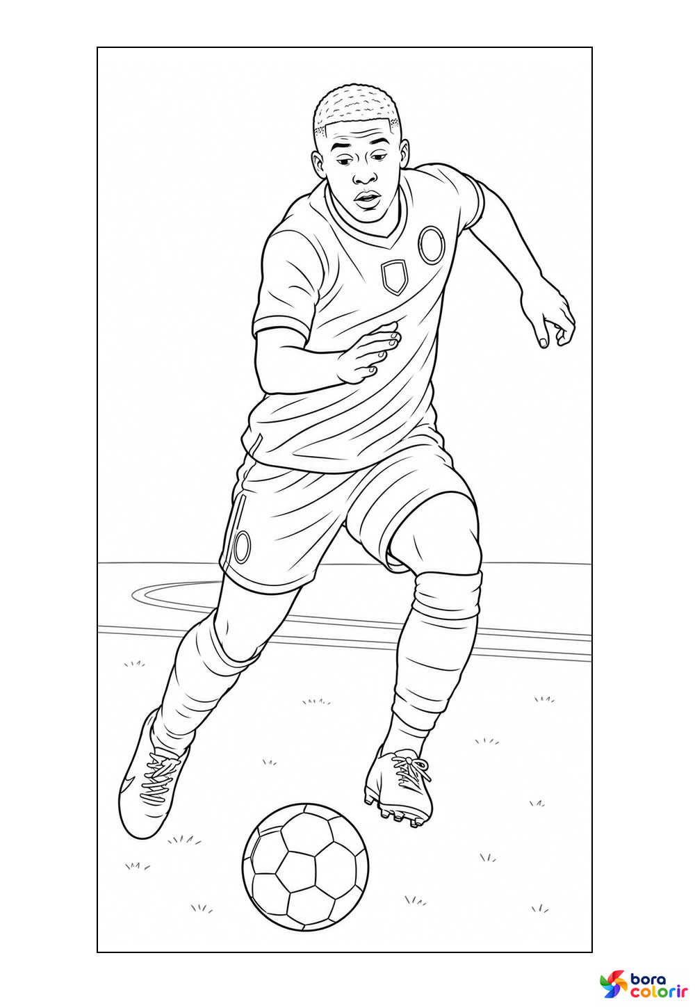 Desenho do Endrick para pintar