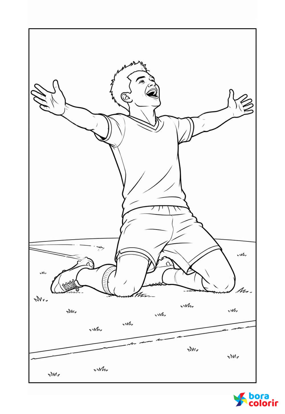 Desenho de Futebol