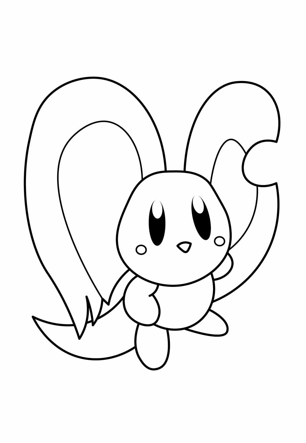 Desenho de Kirby para colorir