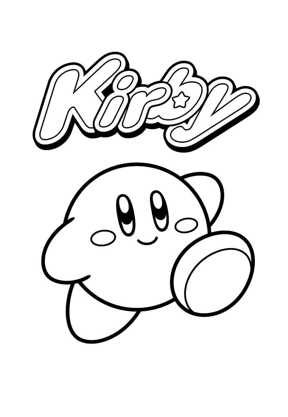 Desenho de Kirby