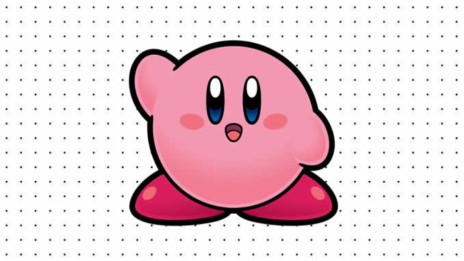 Desenhos de Kirby para colorir