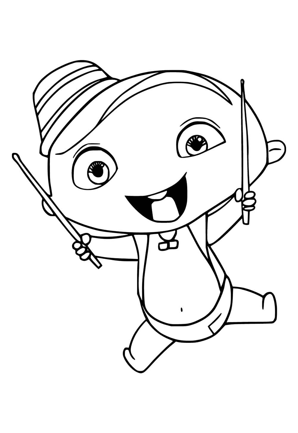 Desenho de Mini Power Beat Rockers