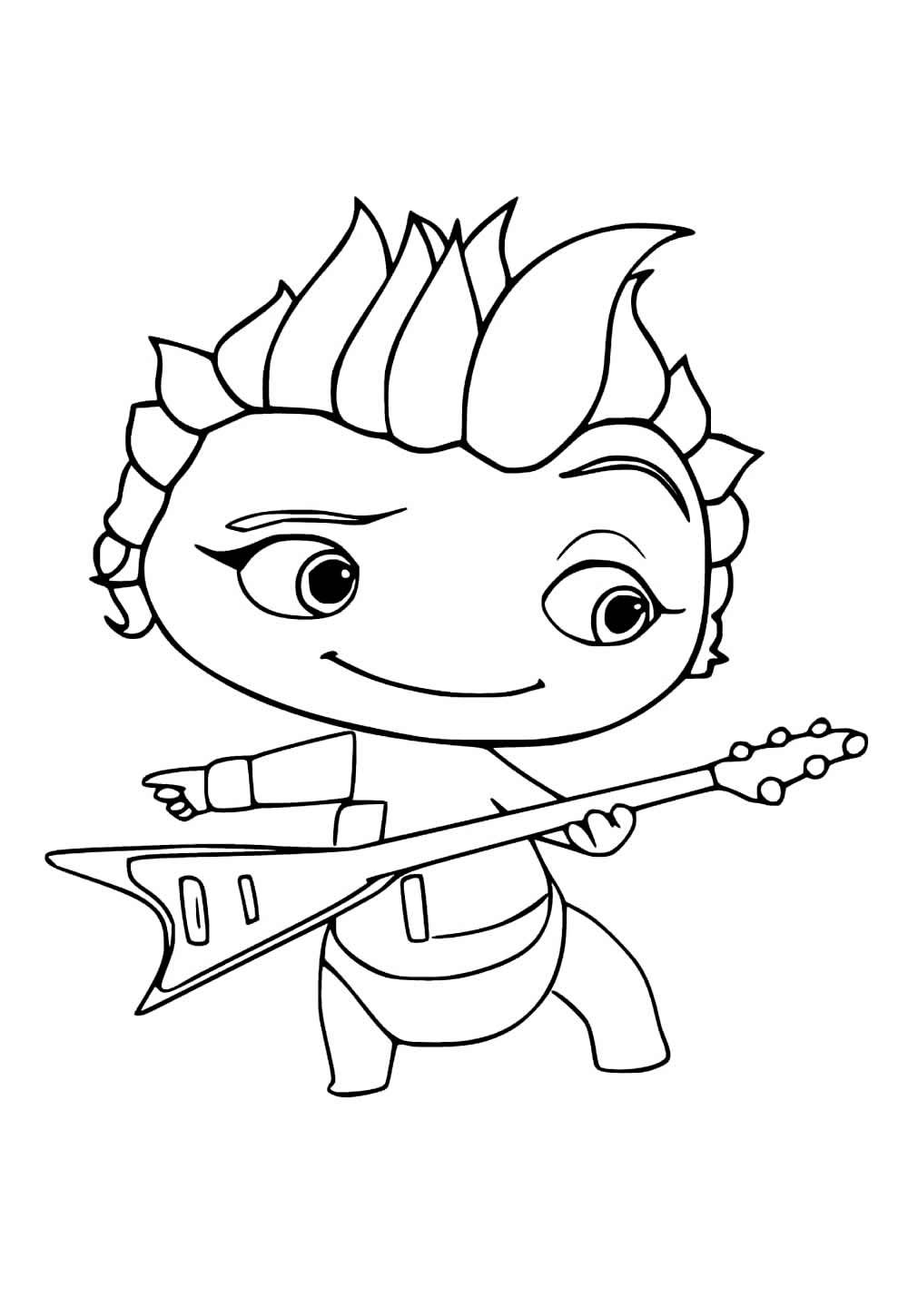 Desenho de Mini Power Beat Rockers