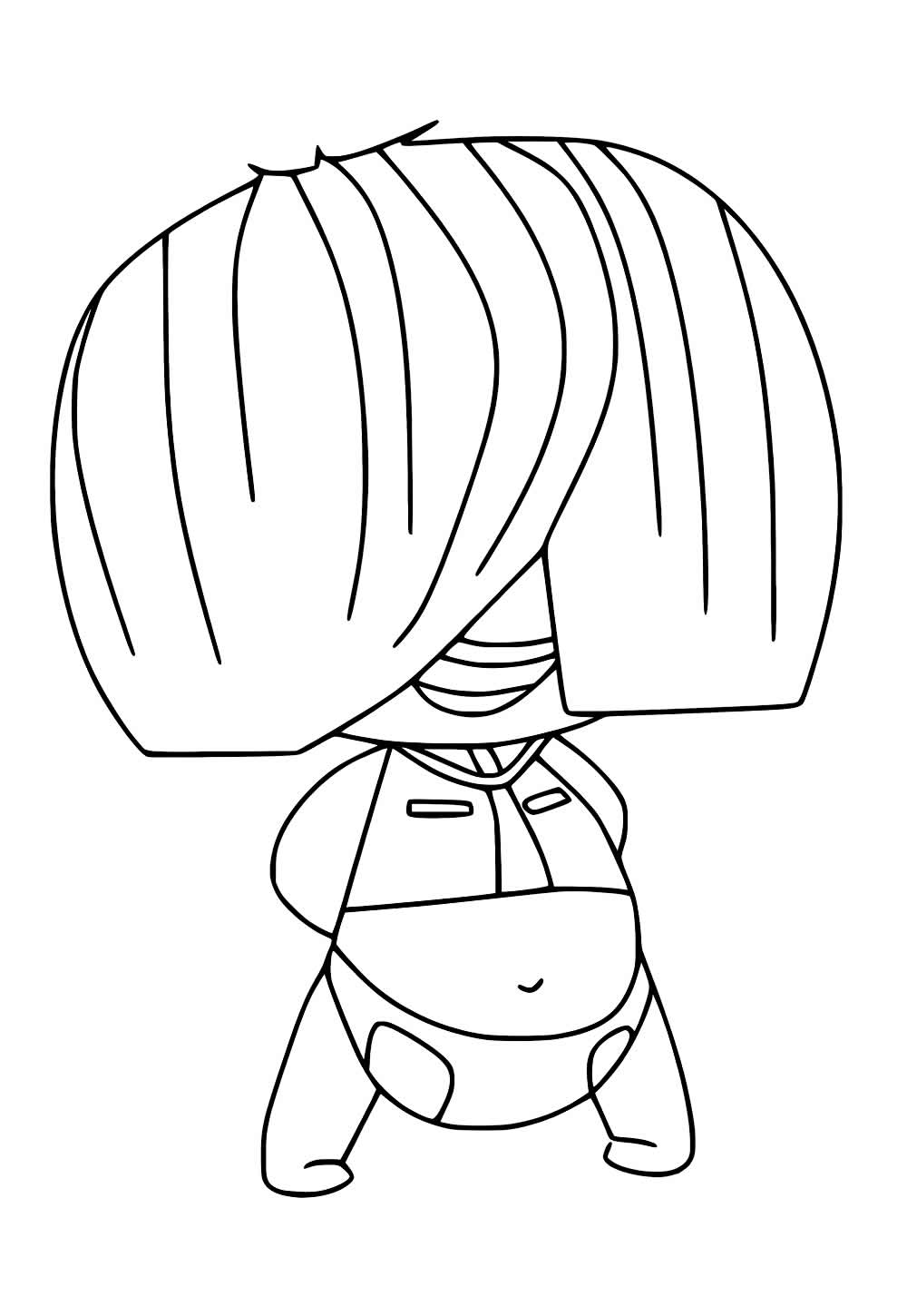 Desenho de Mini Power Beat Rockers para colorir
