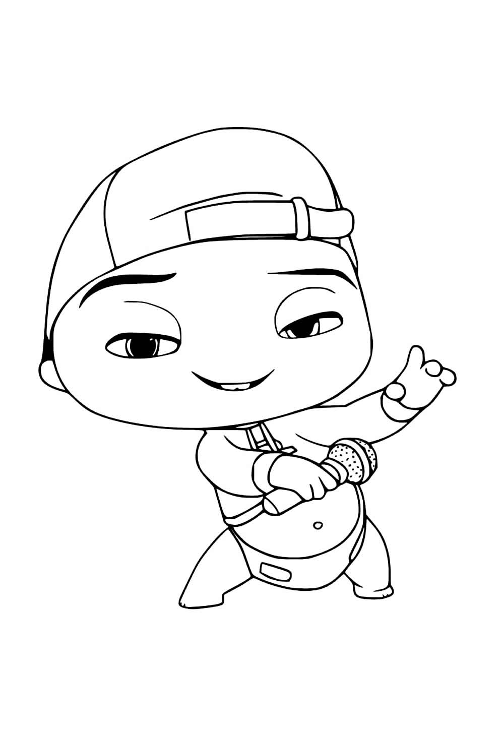 Desenho de Mini Power Beat Rockers