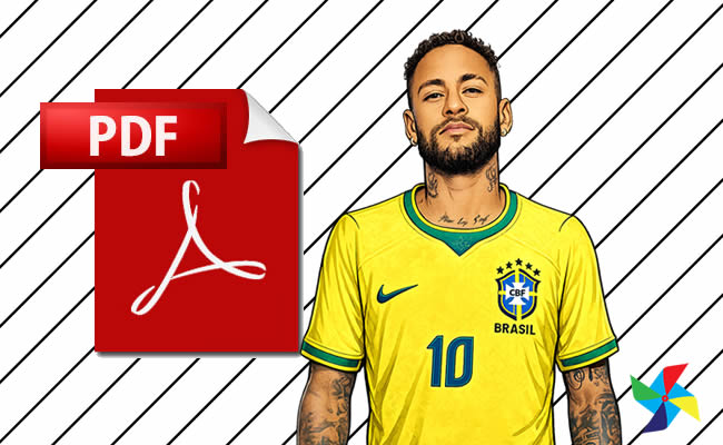 Desenhos de Neymar em PDF