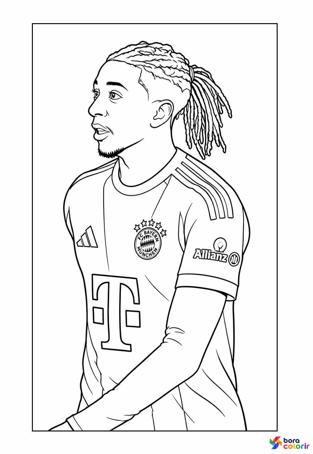 Olise para pintar e colorir