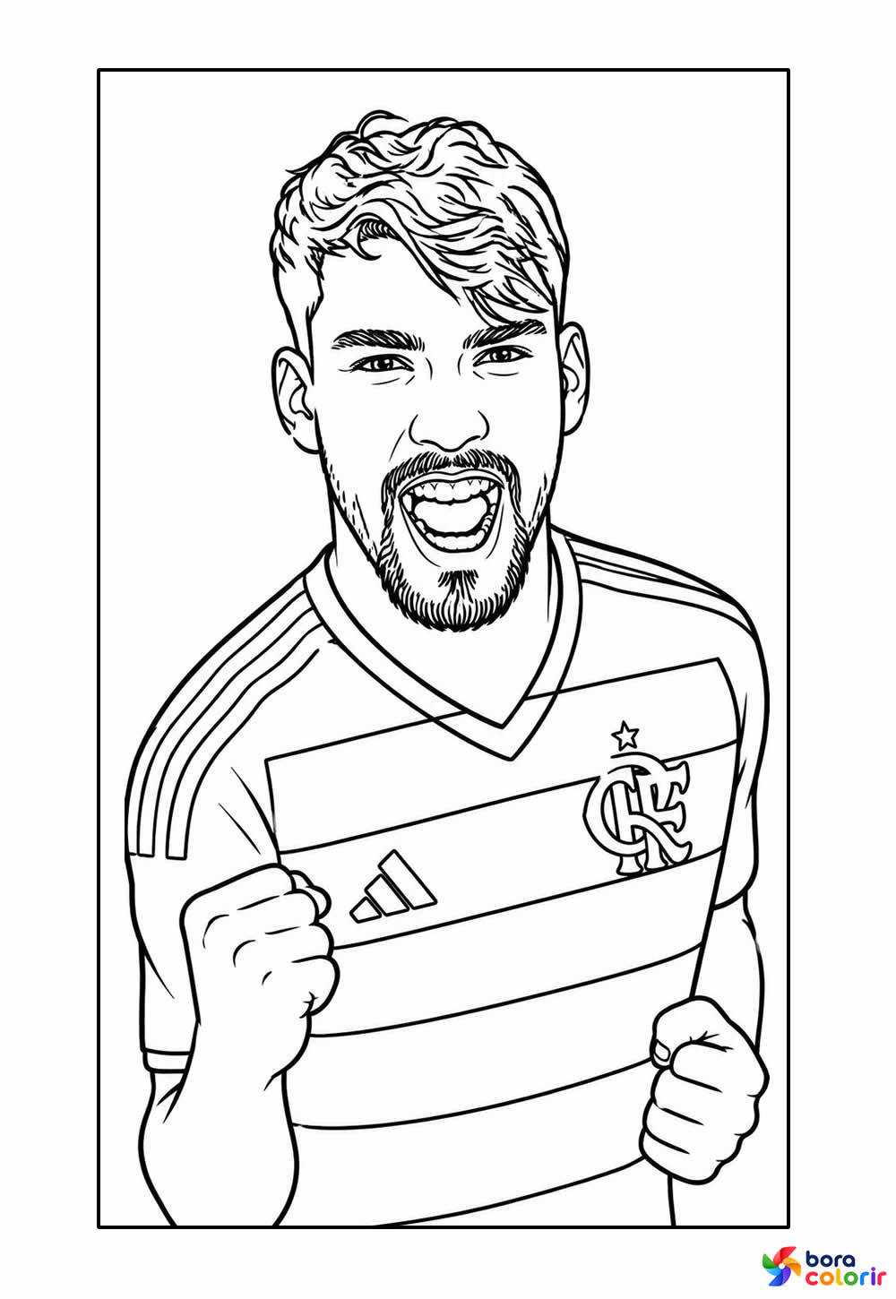 Desenho de Paquetá - Flamengo