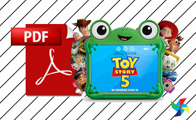 Desenhos de Toy Story 5 em PDF