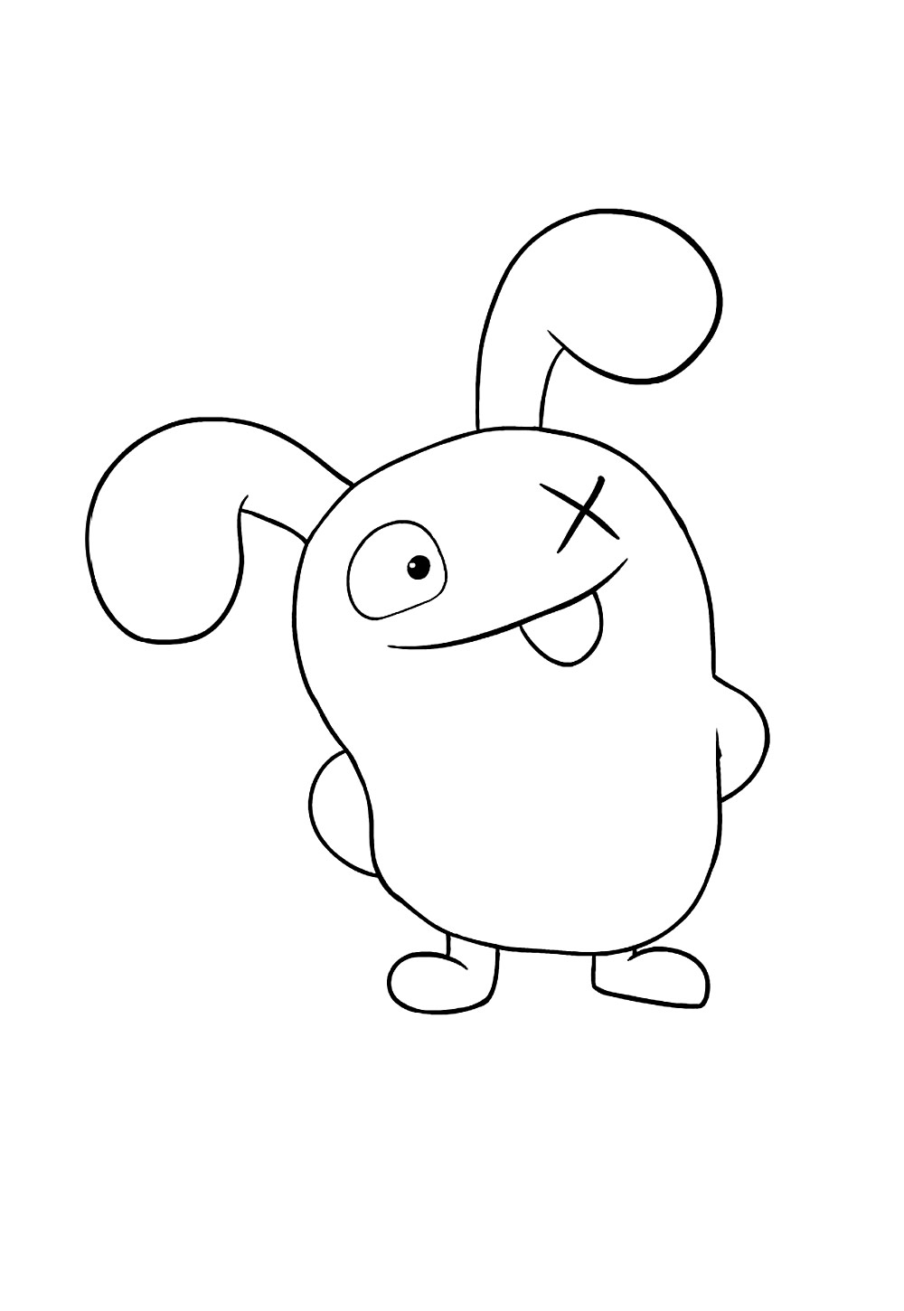 Desenho de Uglydolls para colorir