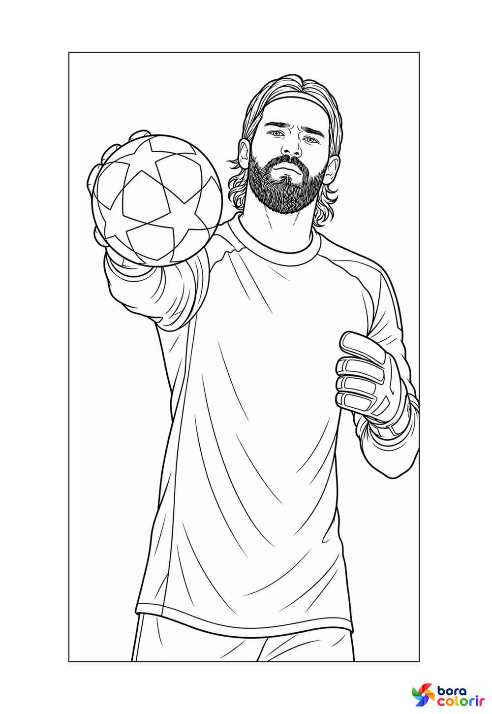 Desenho de Alisson Becker