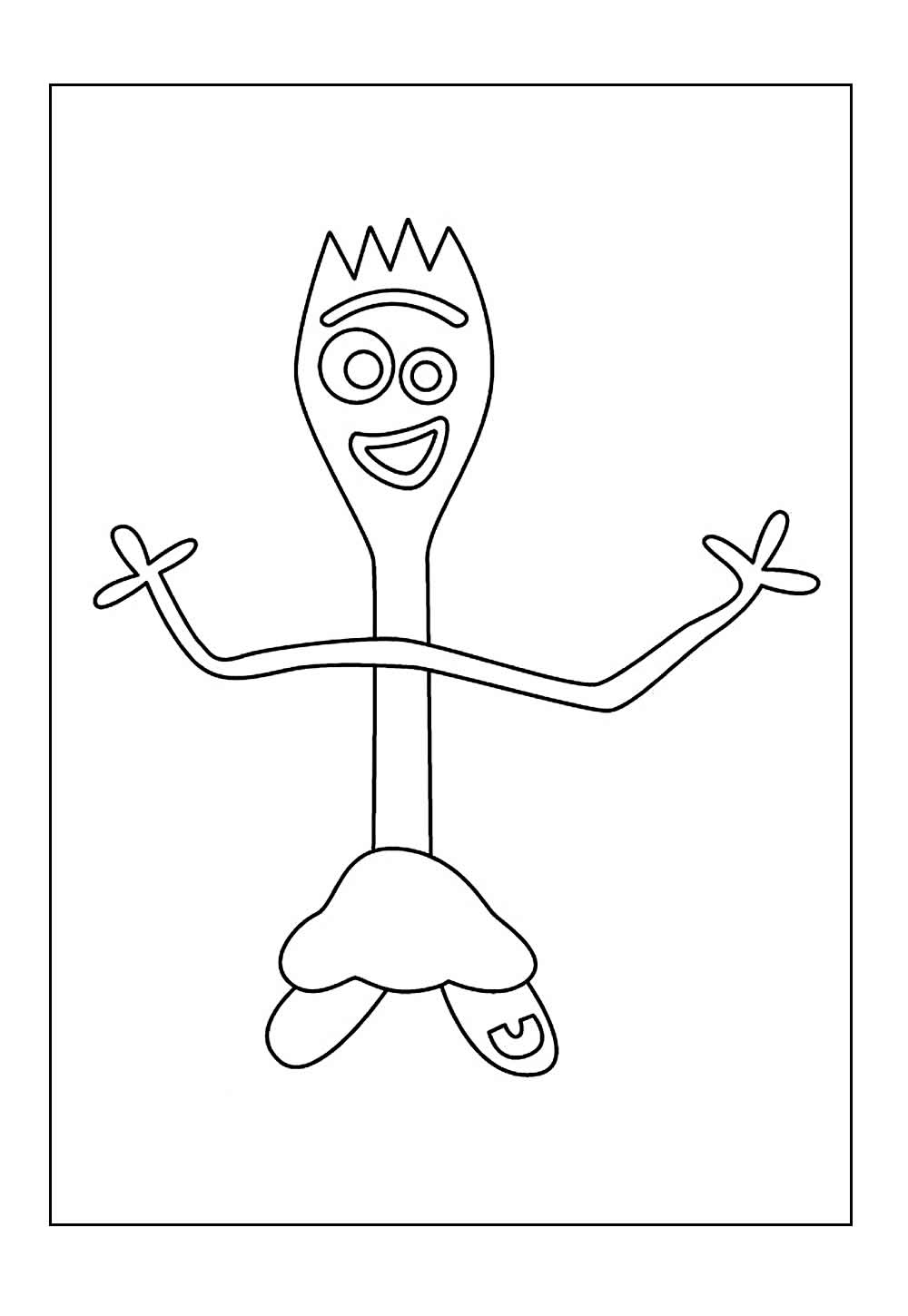 Garfinho para pintar