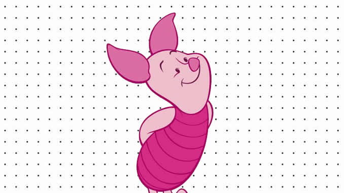 Desenhos do Leitão para colorir