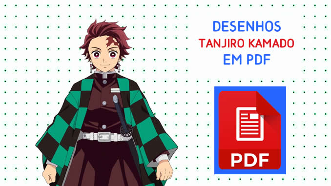 Desenhos de Tanjiro Kamado em PDF