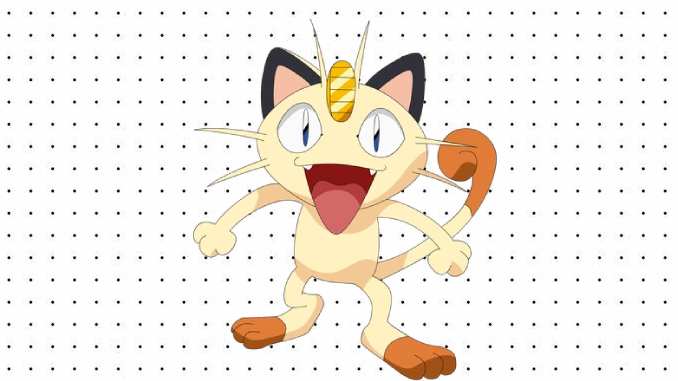 Desenhos de Meowth para colorir