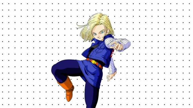 Desenhos de Androide 18 para colorir