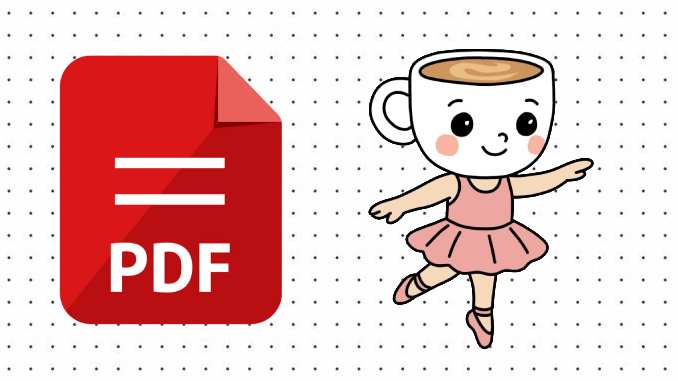 Desenhos da Ballerina Cappuccina Baby em PDF