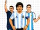 Desenhos da Seleção Argentina para pintar