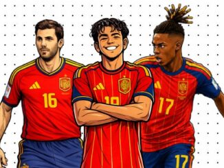 Desenhos da Seleção da Espanha para colorir