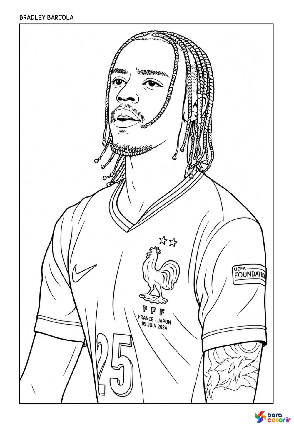 Desenho de Barcola para colorir