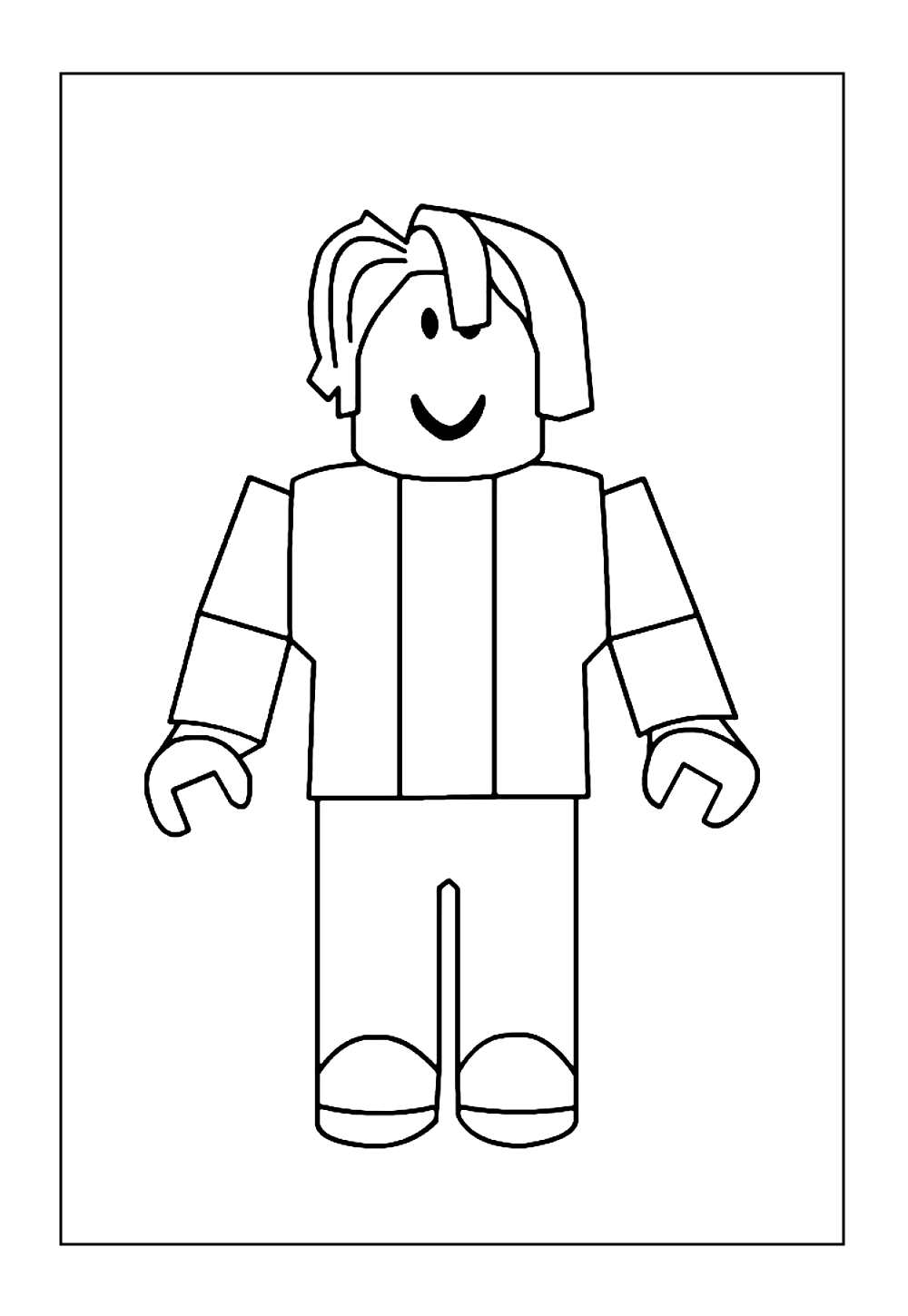 Desenho de Bacon Hair