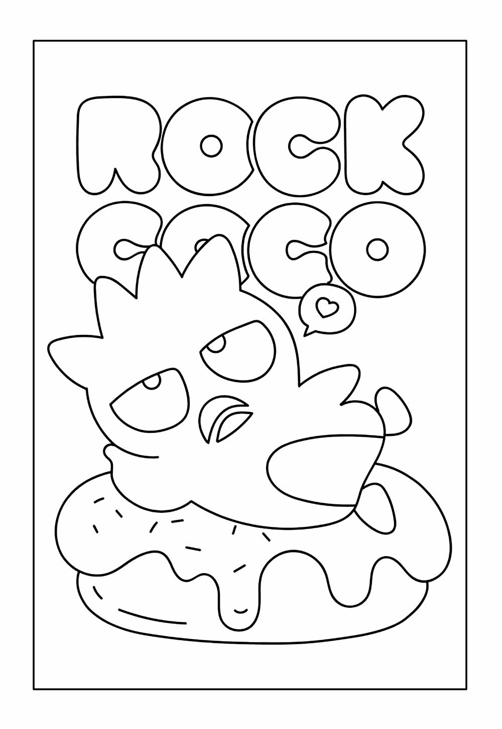 Desenho de Badtz-Maru