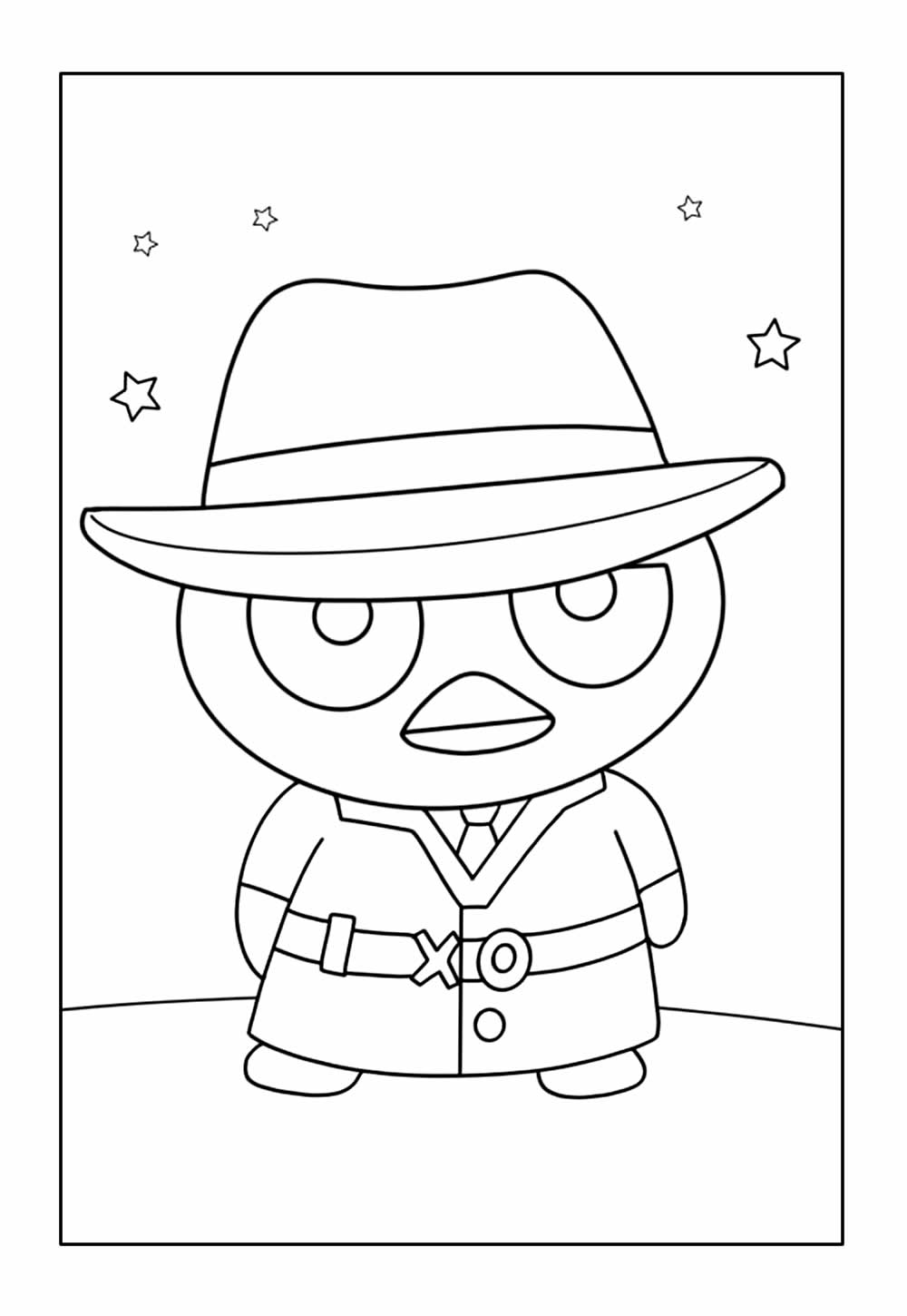 Badtz-Maru para pintar