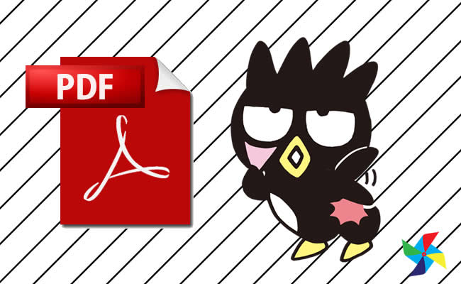 Desenhos de Badtz-Maru em PDF