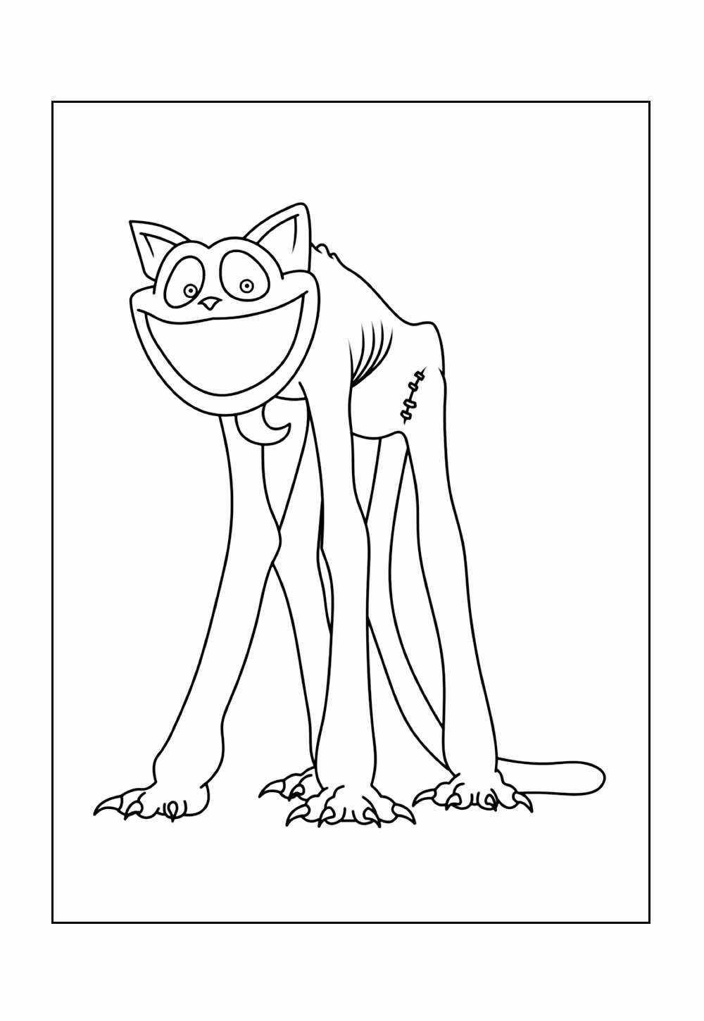 Desenho de CatNap