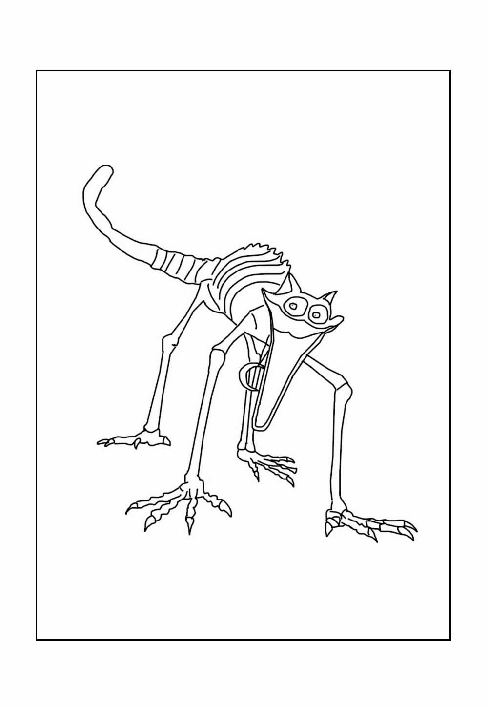 Desenho de CatNap para colorir