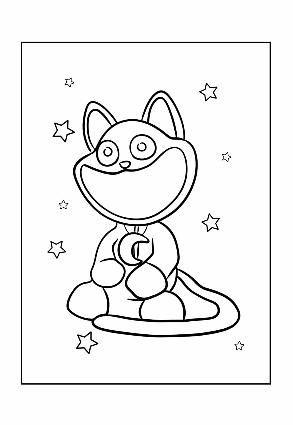 Desenho de CatNap