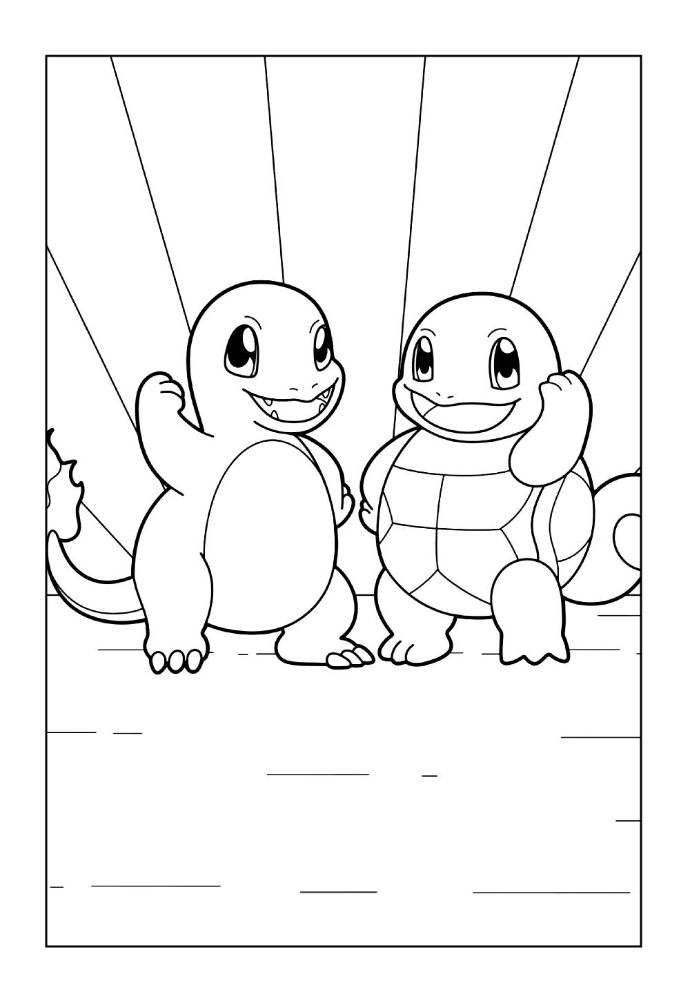 Desenho de Charmander