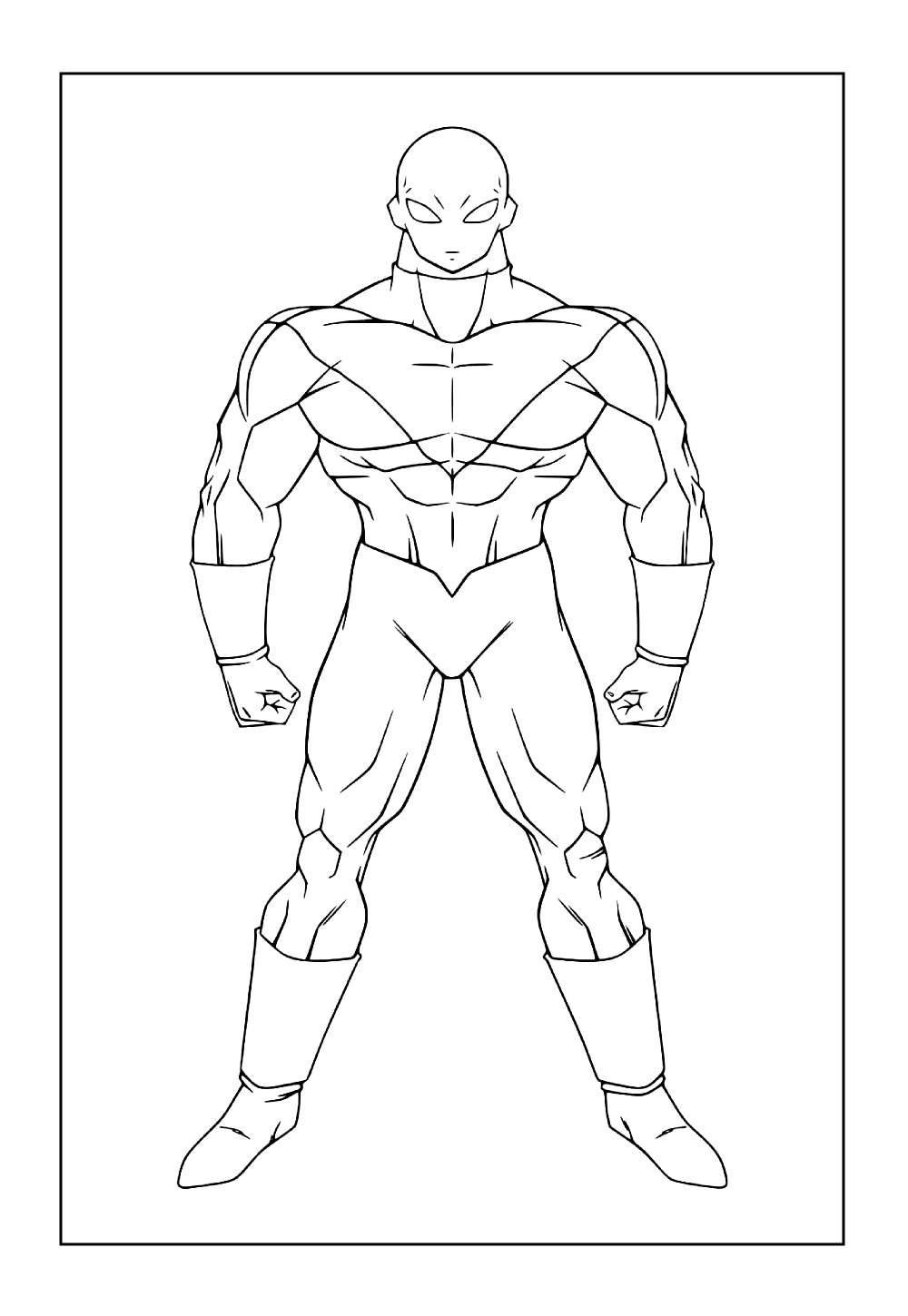 Desenho do Frieza para colorir - Dragon Ball Z