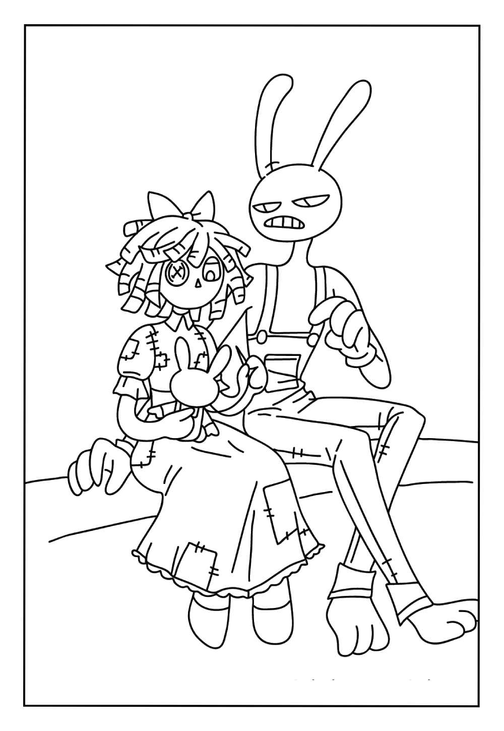 Desenho de Jax