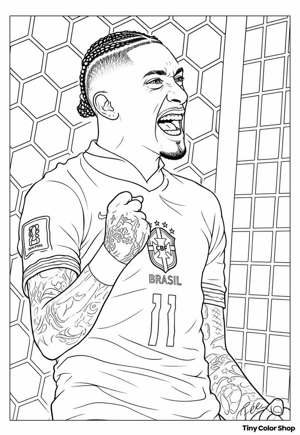 Desenho do Raphinha