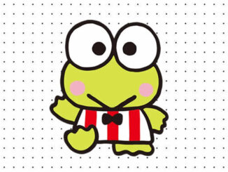 Desenhos de Keroppi para colorir