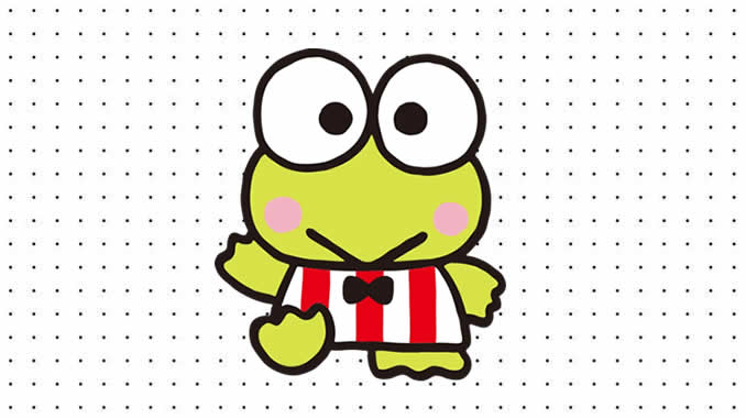 Desenhos de Keroppi para colorir