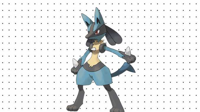 Desenhos de Lucario para pintar