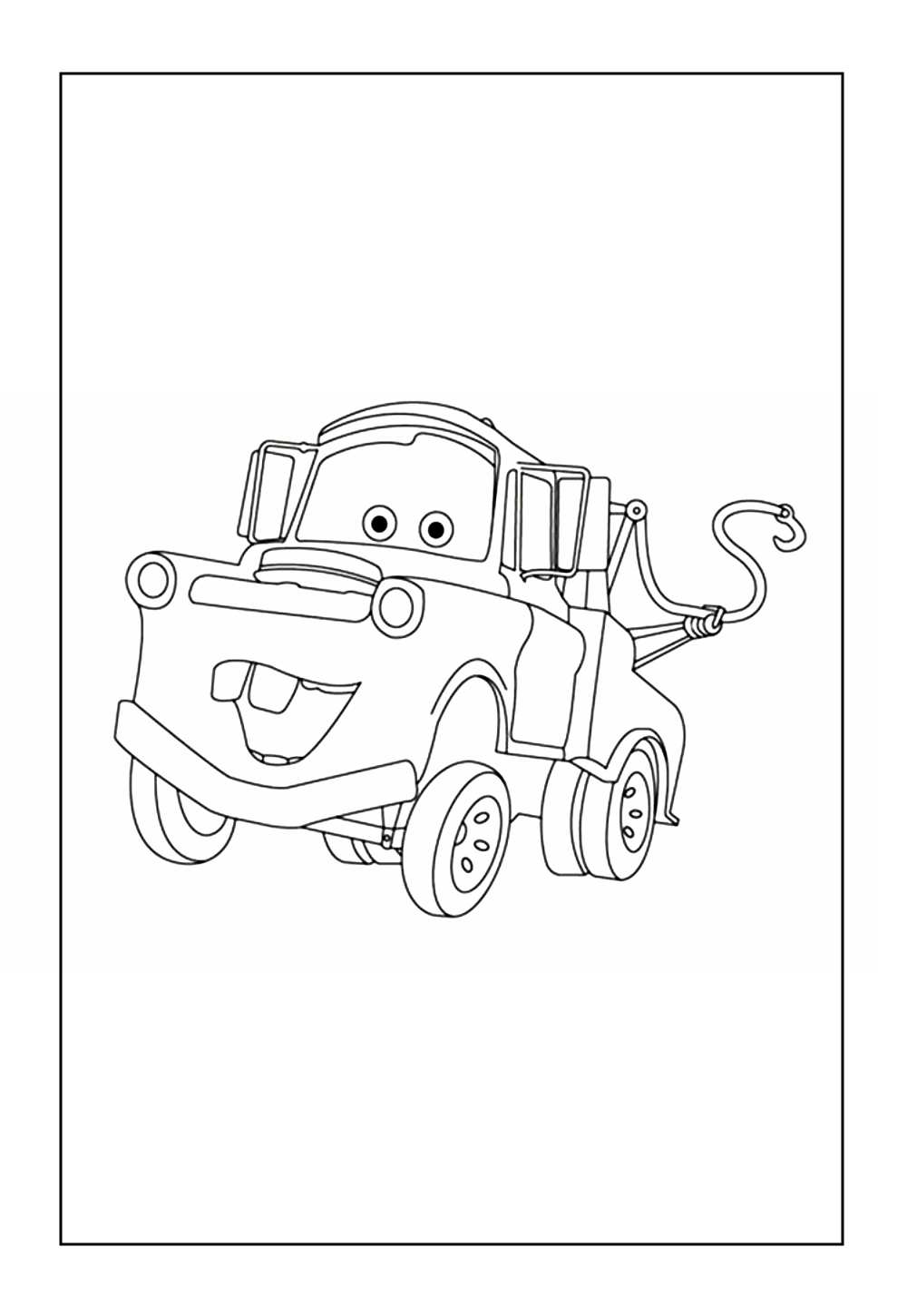 Mater para pintar (Carros)