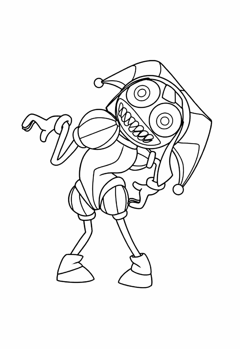 Desenho de Pomni