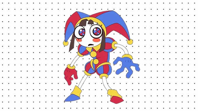 Desenhos de Pomni para colorir