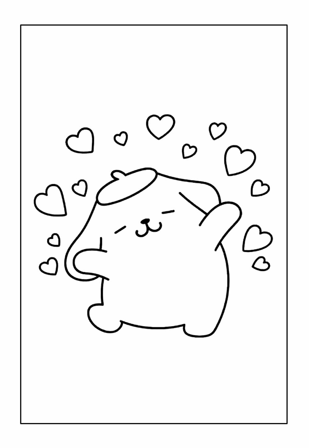 Desenho de Pompompurin