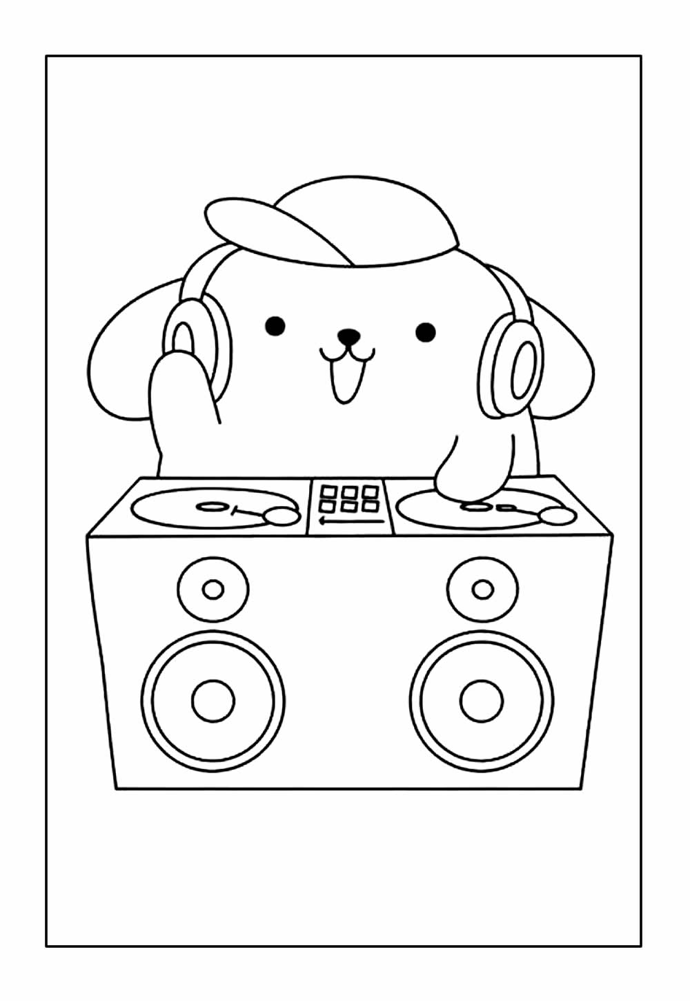 Desenho de Pompompurin