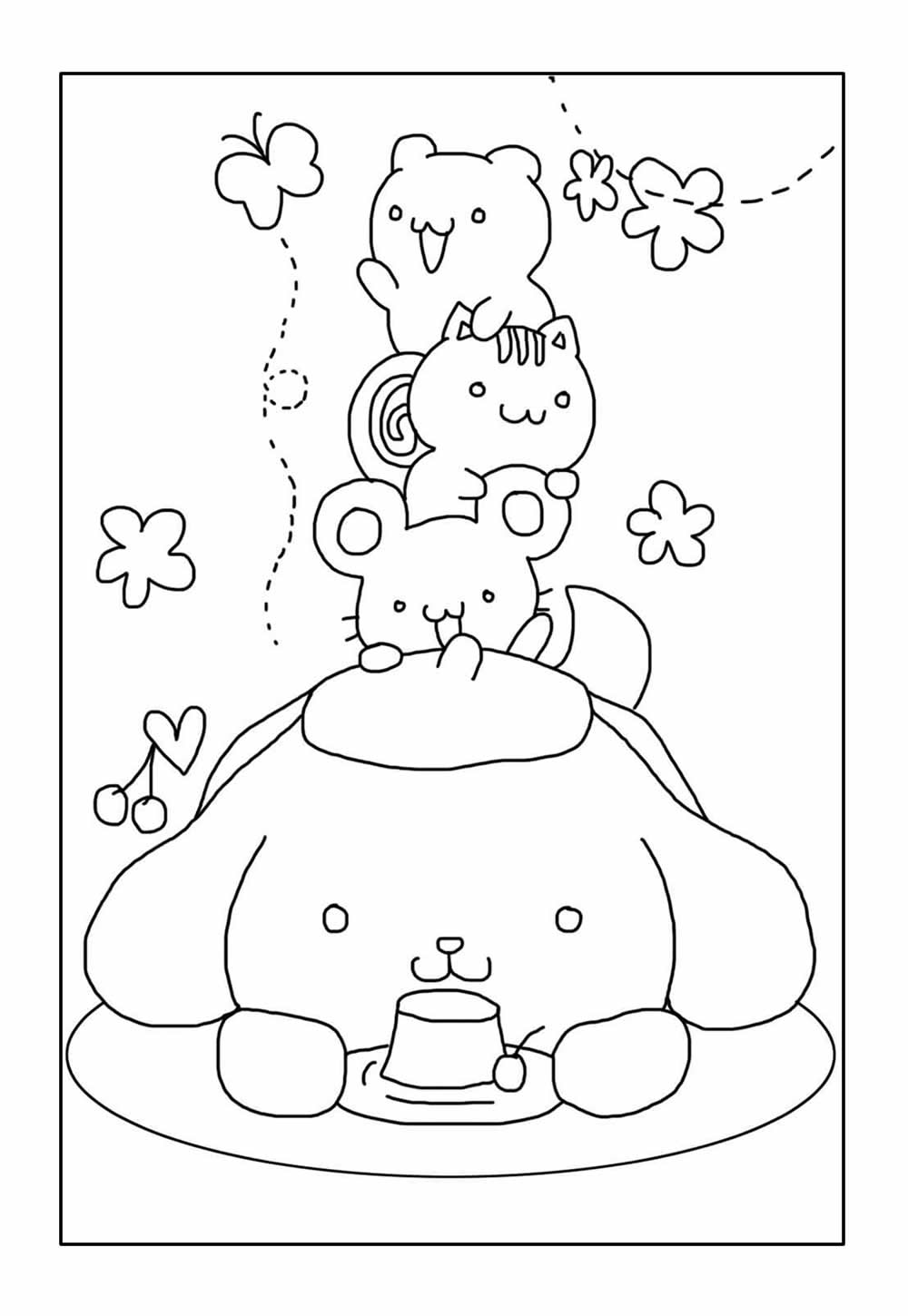 Pompompurin para pintar