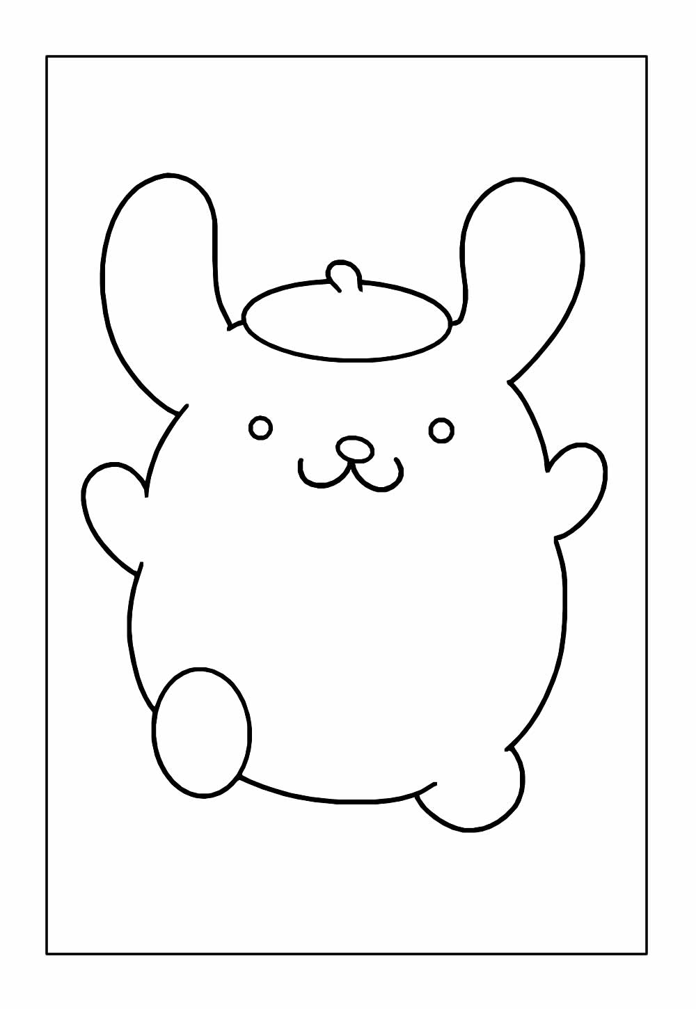Pompompurin para colorir
