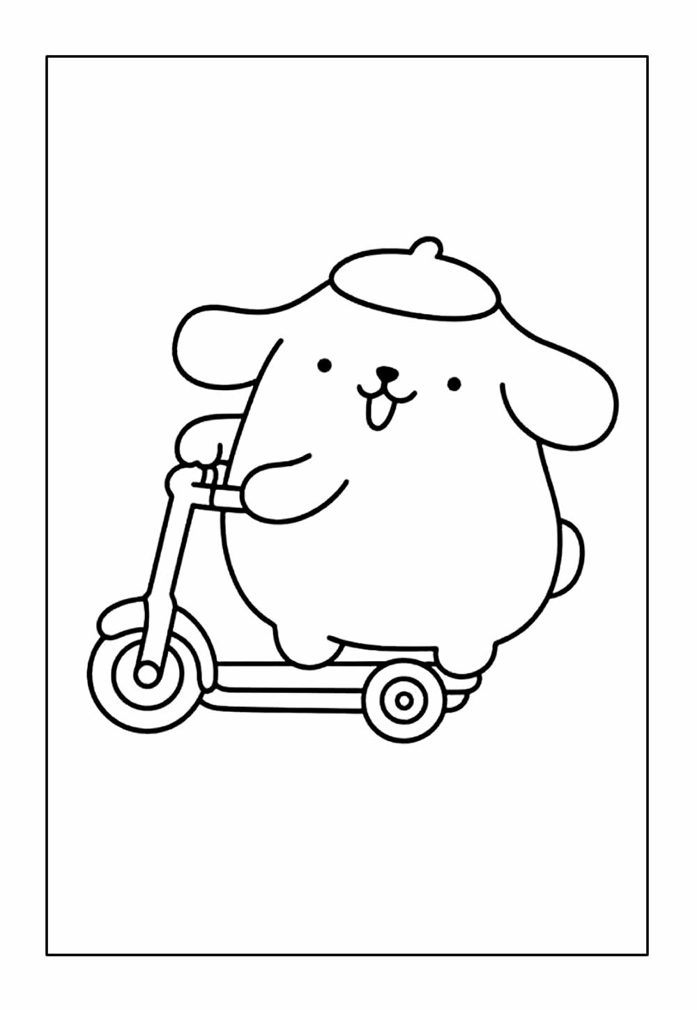 Desenhos Pompompurin Colorir
