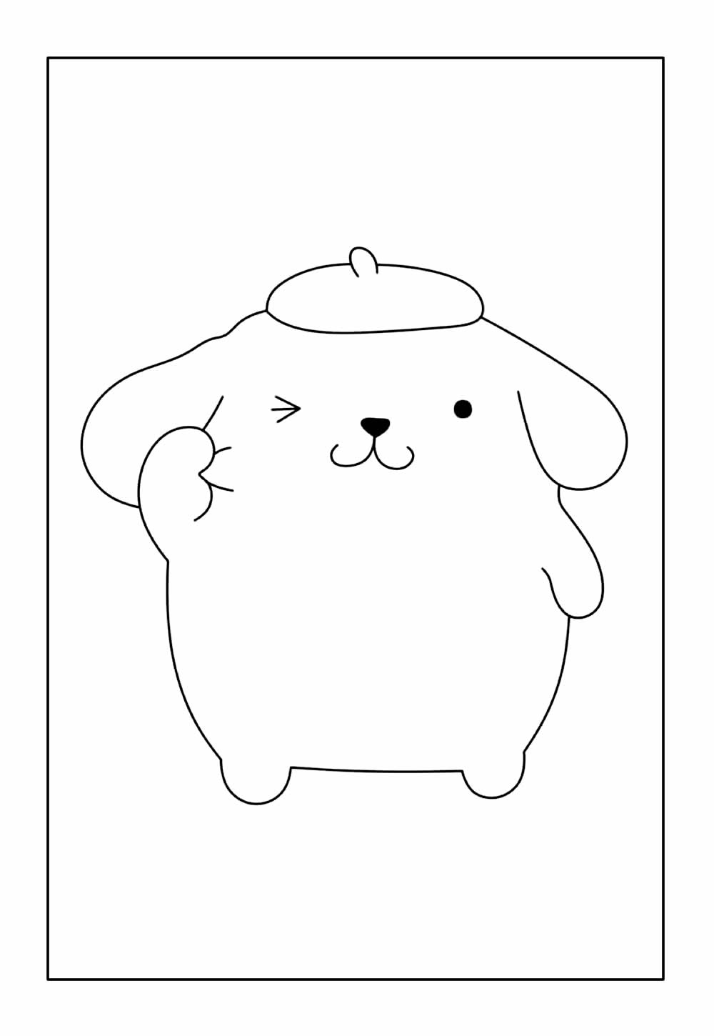 Desenho Pompompurin