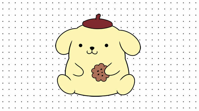 Desenhos de Pompompurin para colorir