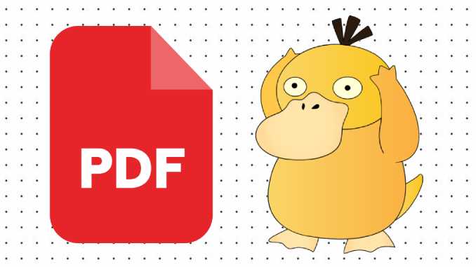 Desenhos de Psyduck em PDF