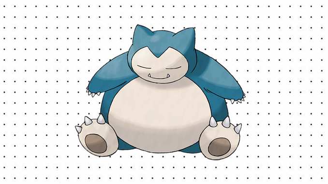 Desenhos do Snorlax para colorir